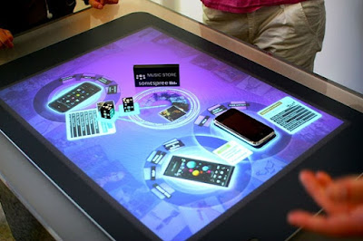Teknologi Terbaru 2012 : Meja Masa Depan Microsoft Surface dan EXOdesk
