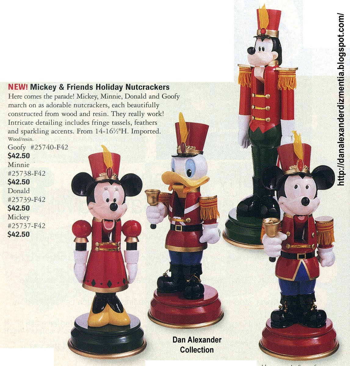 Disney Christmas Mickey and Goofy Musical Twinkling Nutcracker Holiday