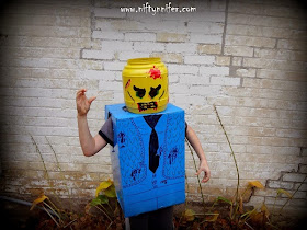 Halloween Costume Idea ~Zombie Lego Man http://www.niftynnifer.com/2014/10/halloween-costume-idea-zombie-lego-man.html