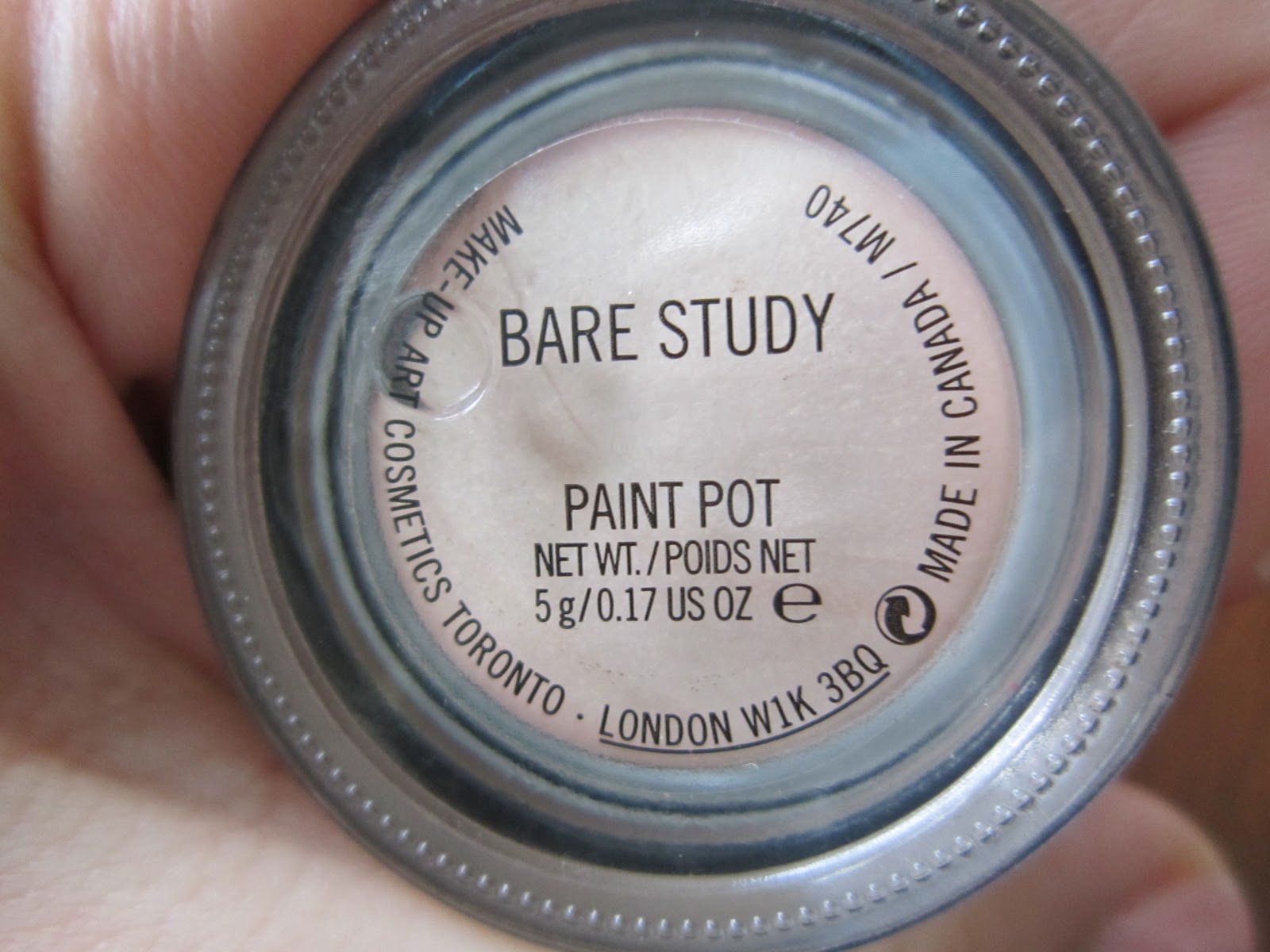 BlairBeautyBlogger Review Mac Bare Study Paint Pot