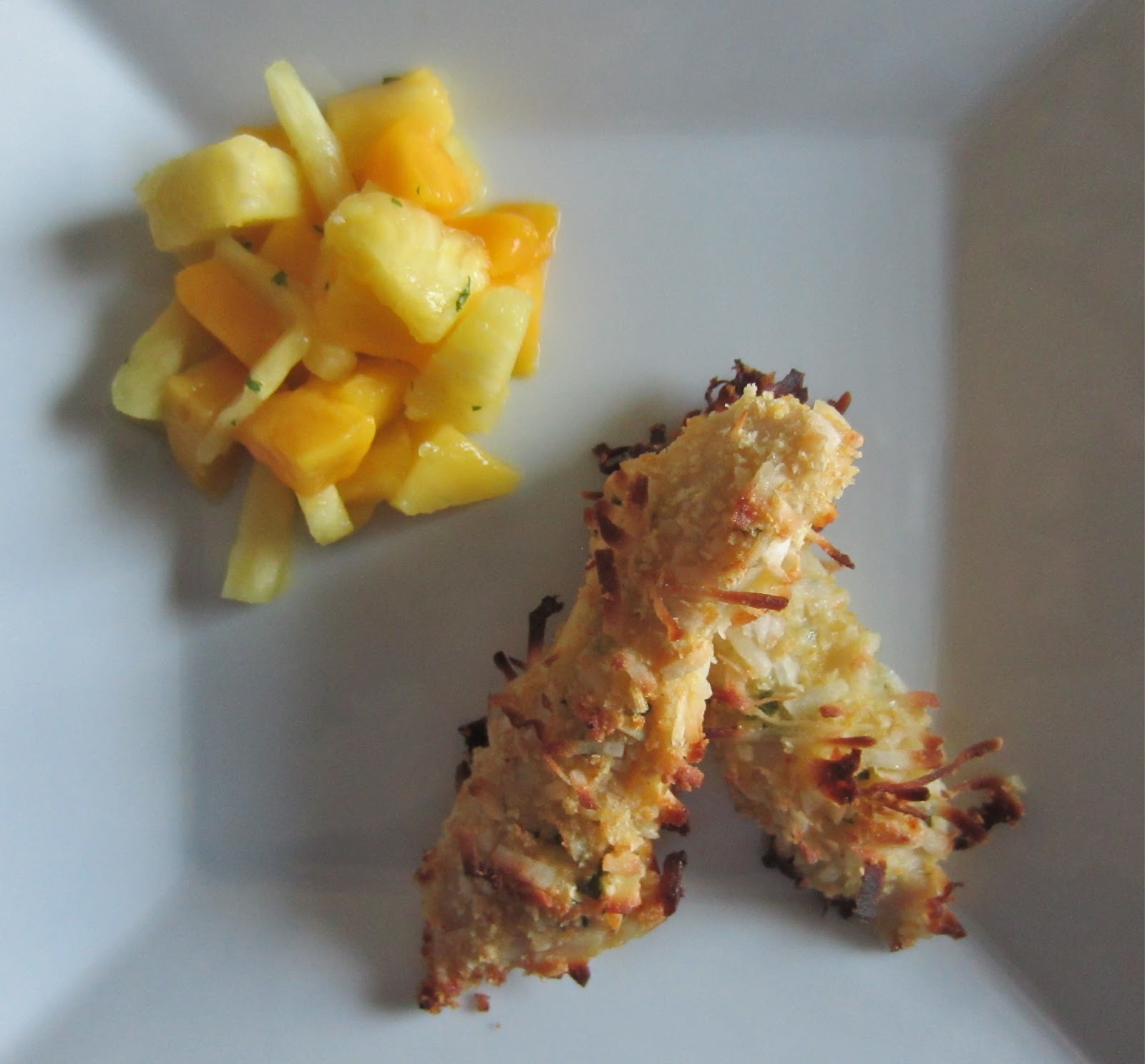 Little Mommy, Big Appetite Baked Coconut Chicken Tenders
