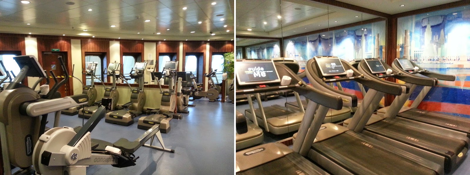 Queen Mary 2 (QM2) - Gym & Fitness Centre Queen Mary 2 (QM2) - Gym & Fitness Centre