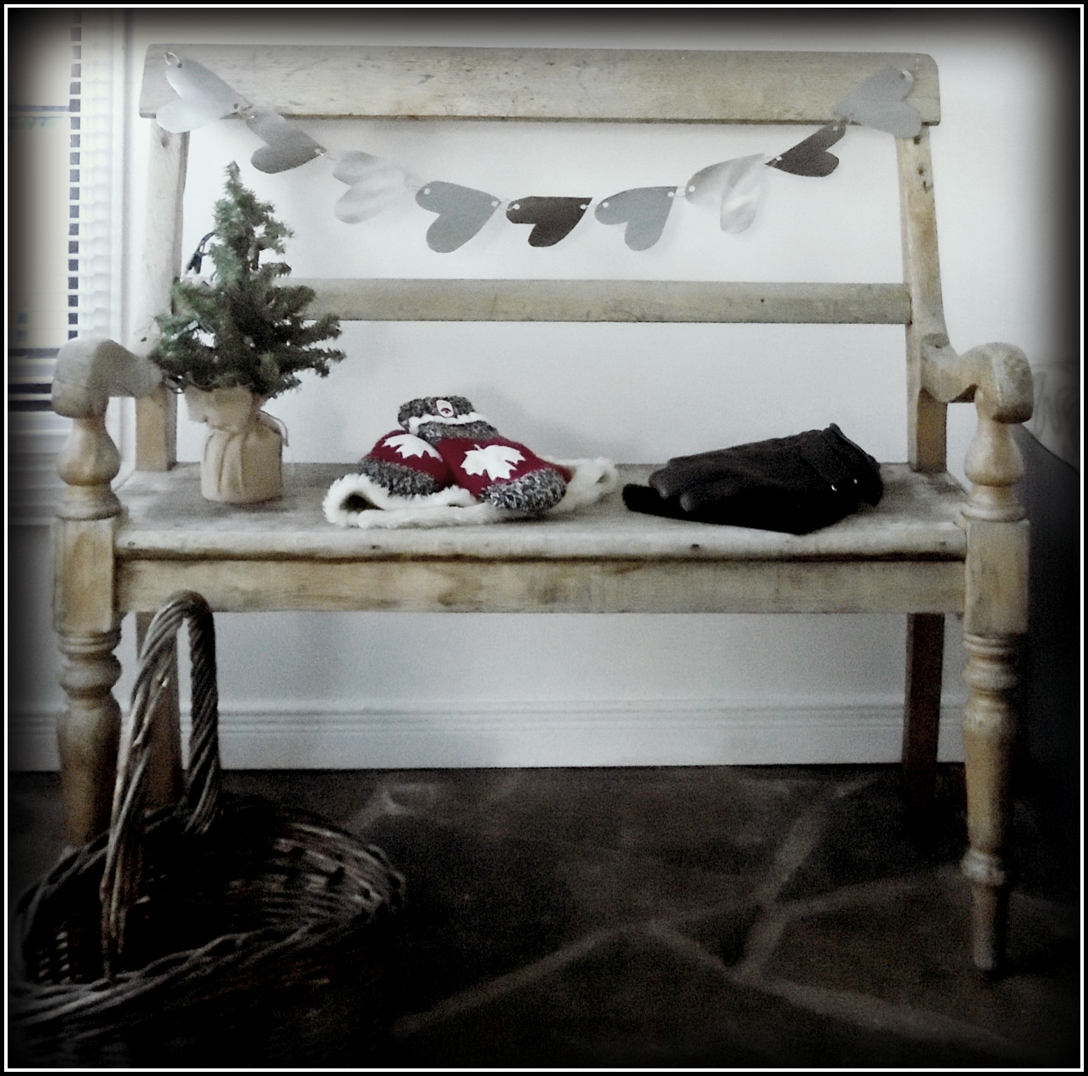 simply vintageous...by Suzan Tin Heart Garland