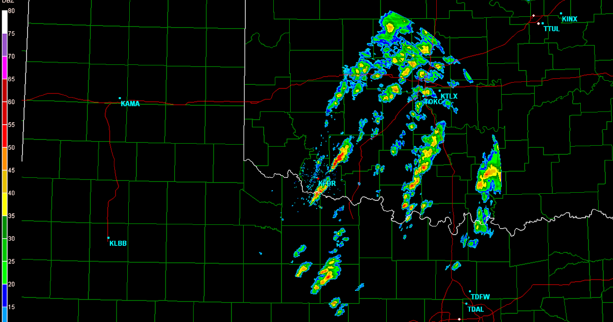 The Original Weather Blog Severe Weather Update Southern Oklahoma