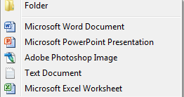Menghilangkan Dan Menampilkan Item "New" Context Menu Windows Menghilangkan Dan Menampilkan Item "New" Context Menu Windows