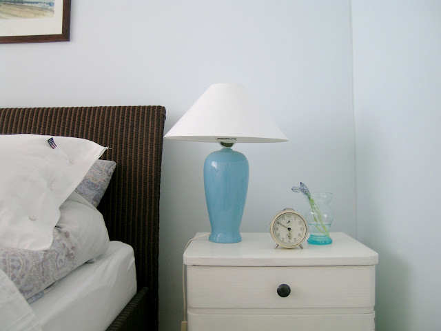 Flohmarktfee: Mein blaues Schlafzimmer