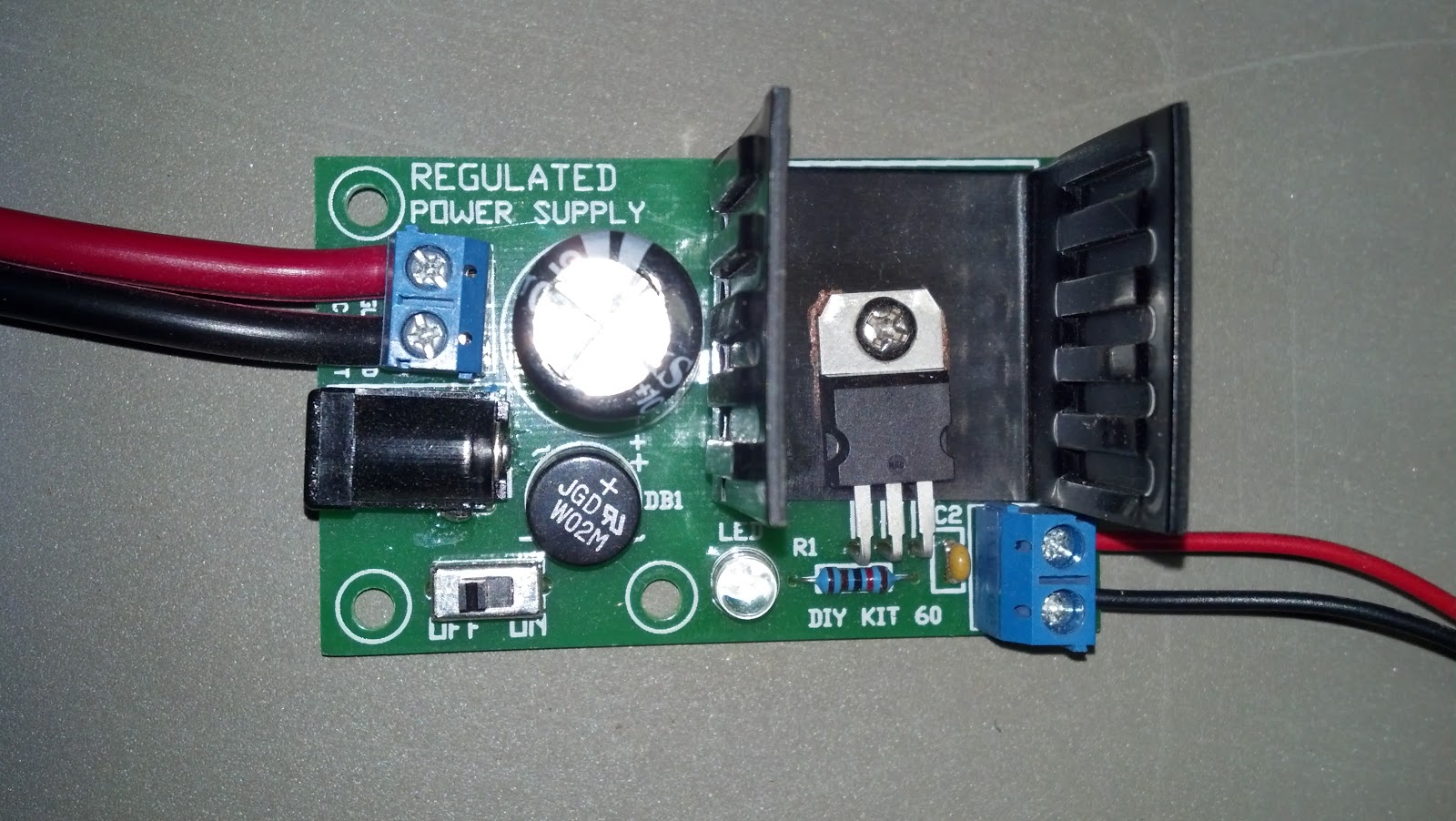 Project PAiA P60 Regulated Power Supply Kit