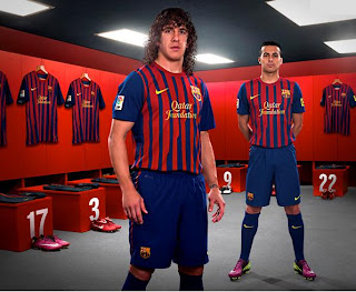 Barcelona new jersey 2012