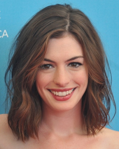 Celebrity Anne Hathaway Hairstyles 2012-2013