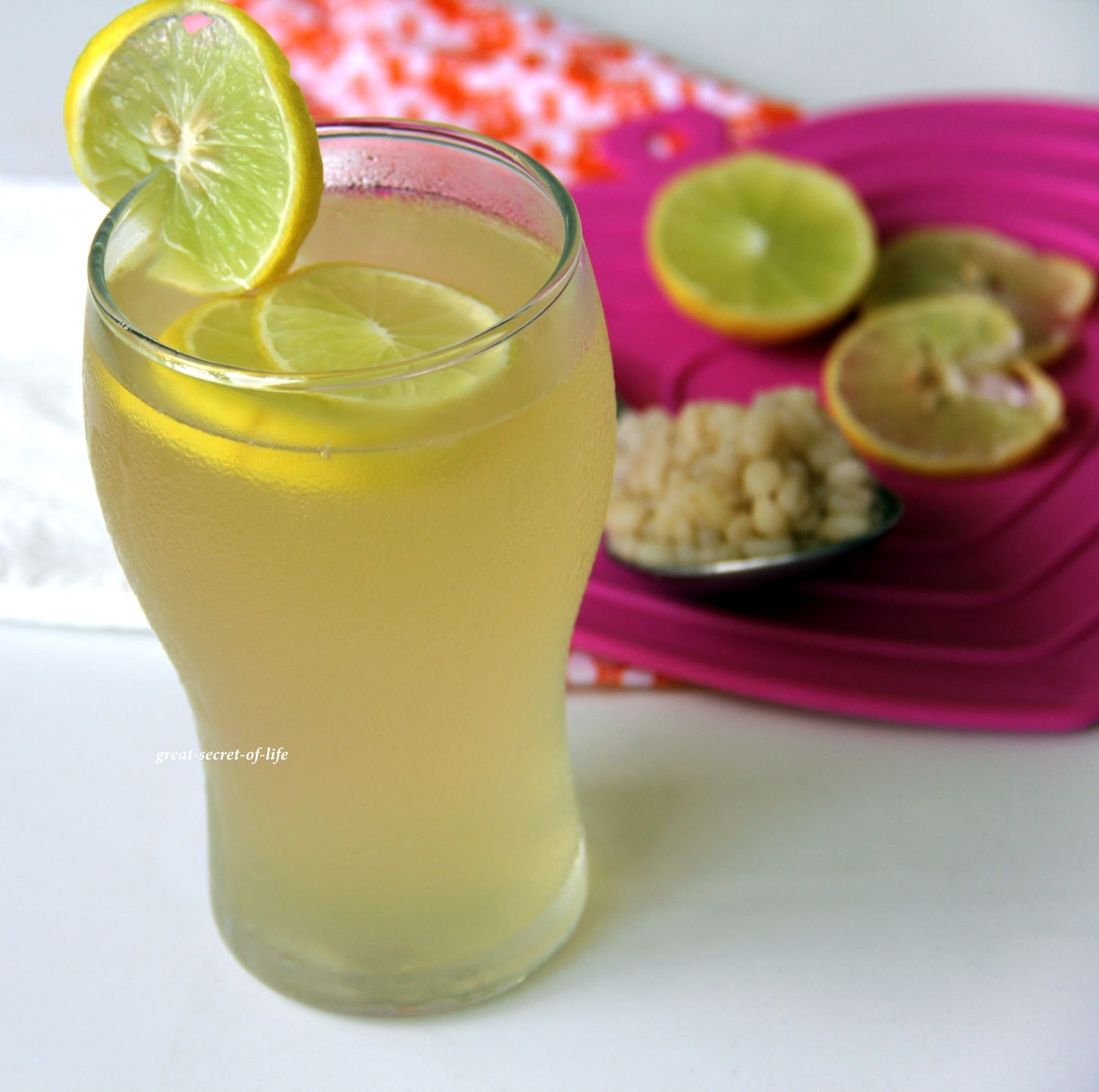 Barley Lemon Water Greatsecretoflife