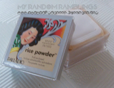 My Random Ramblings: Palladio Rice Powder