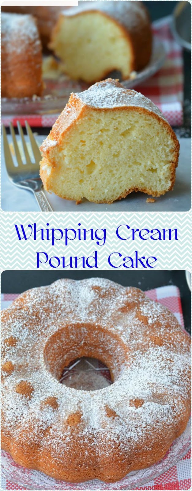 Classic Whipping Cream Pound Cake