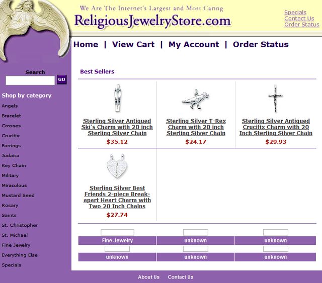 Religious Jewelry Store.Com 