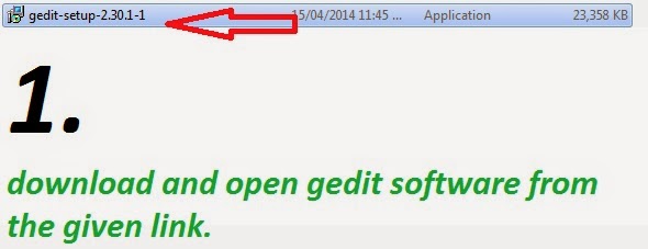cygwin gedit