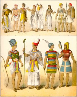 roupas femininas do egito antigo