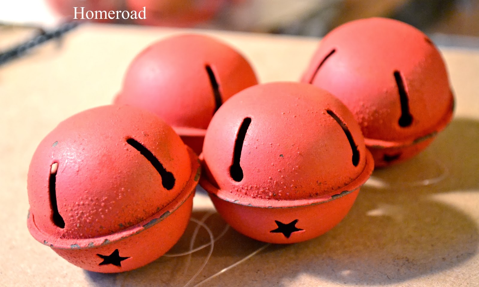 Vintage Domino Bell Garland Homeroad