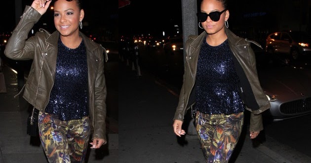 Kemi Online ♥: Christina Milian in six & a half inch Christian Louboutins