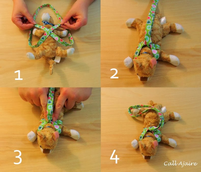 Call Ajaire Stuffed Animal Harness Great Stocking Stuffer