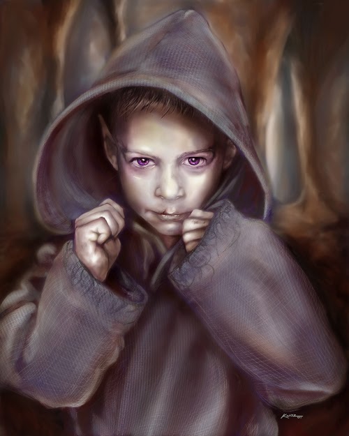 3.4 An Ordinary Lovecraft Night in Ravenloft Elf+child+boy