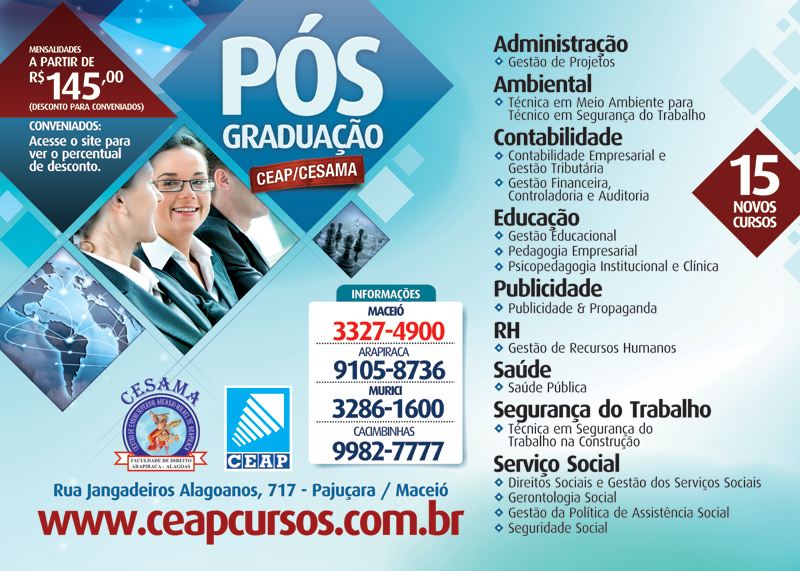 Cursos de pos graduacao