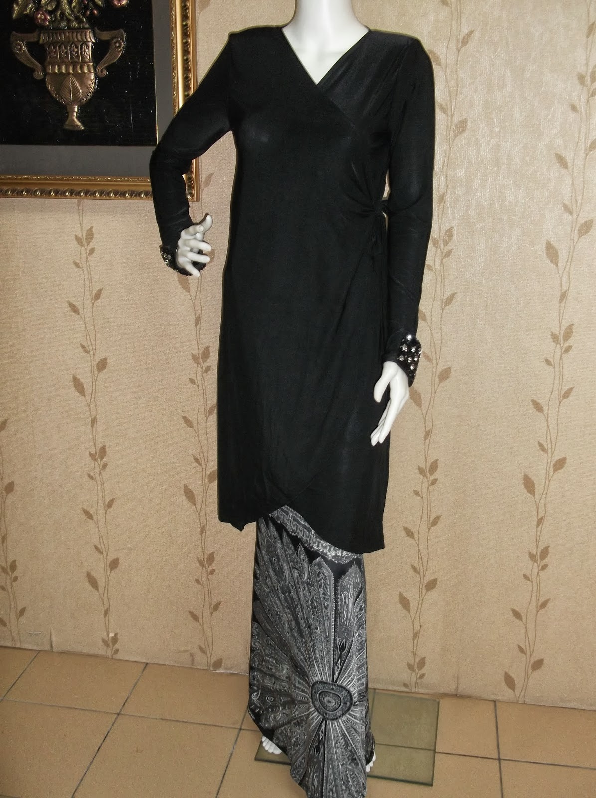 ZUCO Fashion SOLD OUT KURUNG LYCRA 'KIMONO' STYLE XS / S / M / L