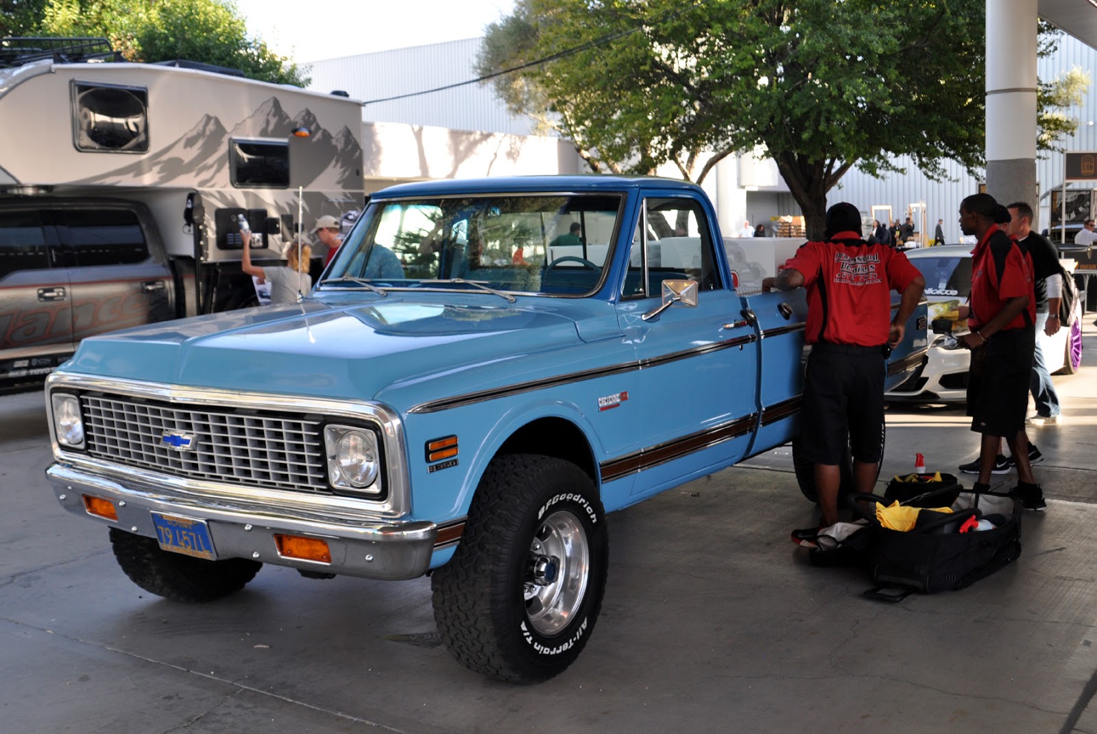 Just A Car Guy: there are cool old trucks at SEMA again this year