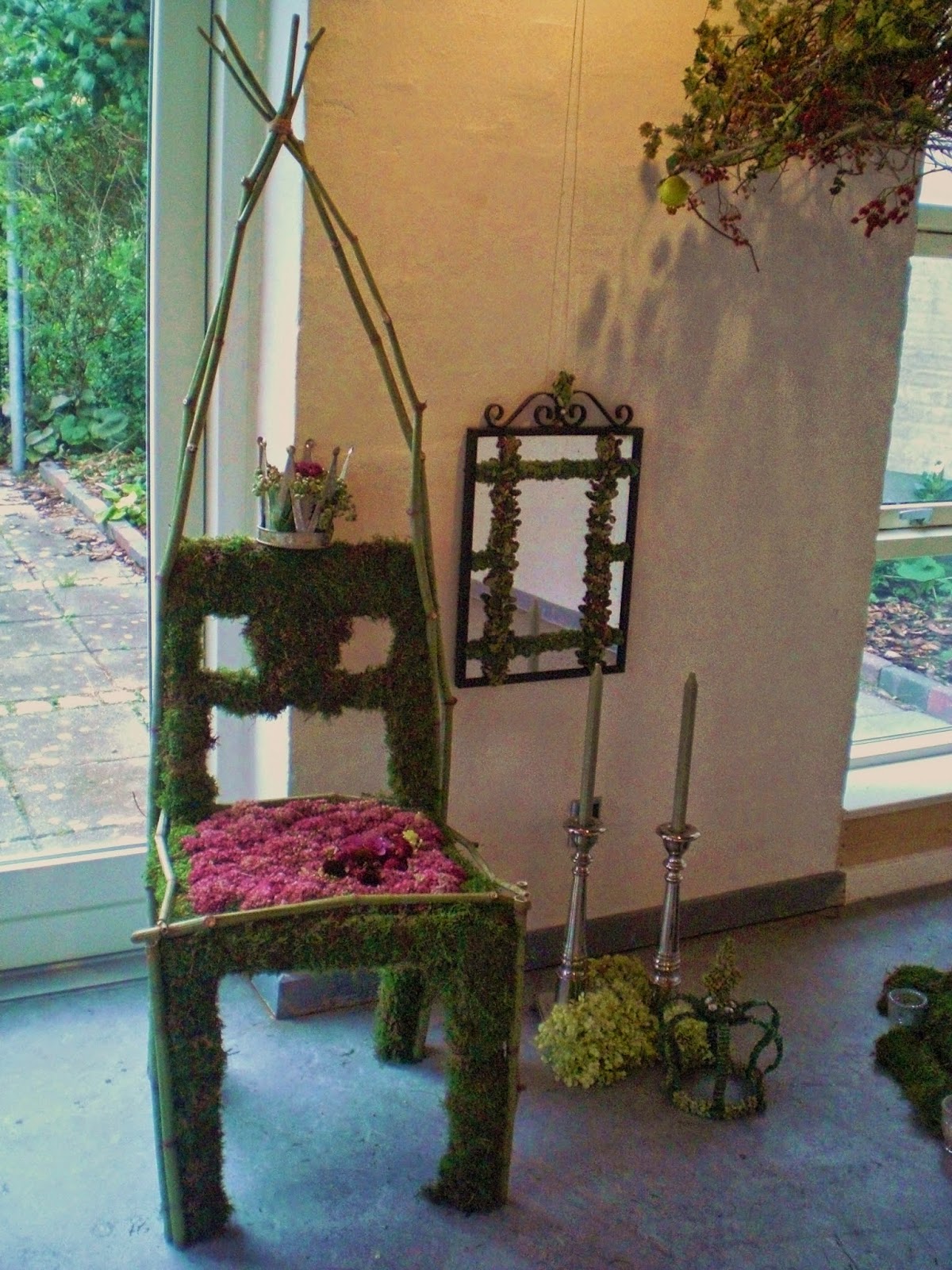 Et Blomsterevebtyr Blomsterkunst