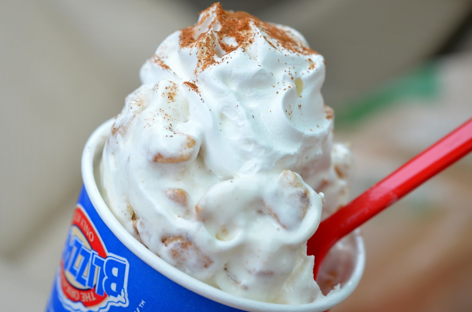 food and ice cream recipes REVIEW Dairy Queen Apple Pie Blizzard