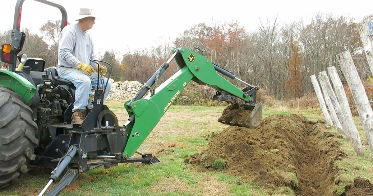 EnoViti Trench Digging for Our Irrigation System