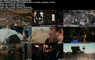 District 9 (2009) BRRip Dual Audio 300MB