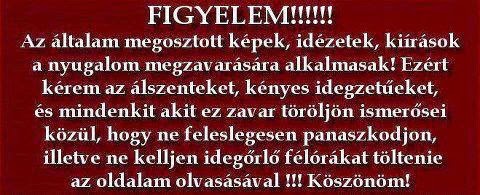 FIGYELEM-