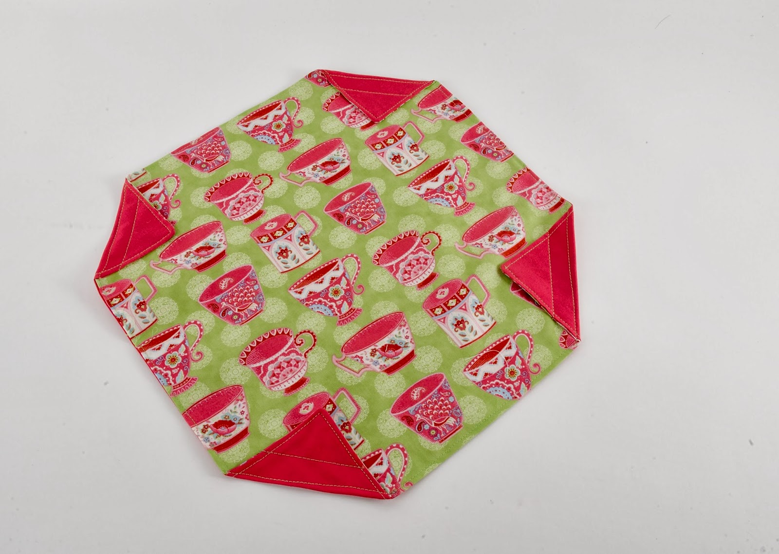 Sew What? by Debbie Shore Fabric gift wrap