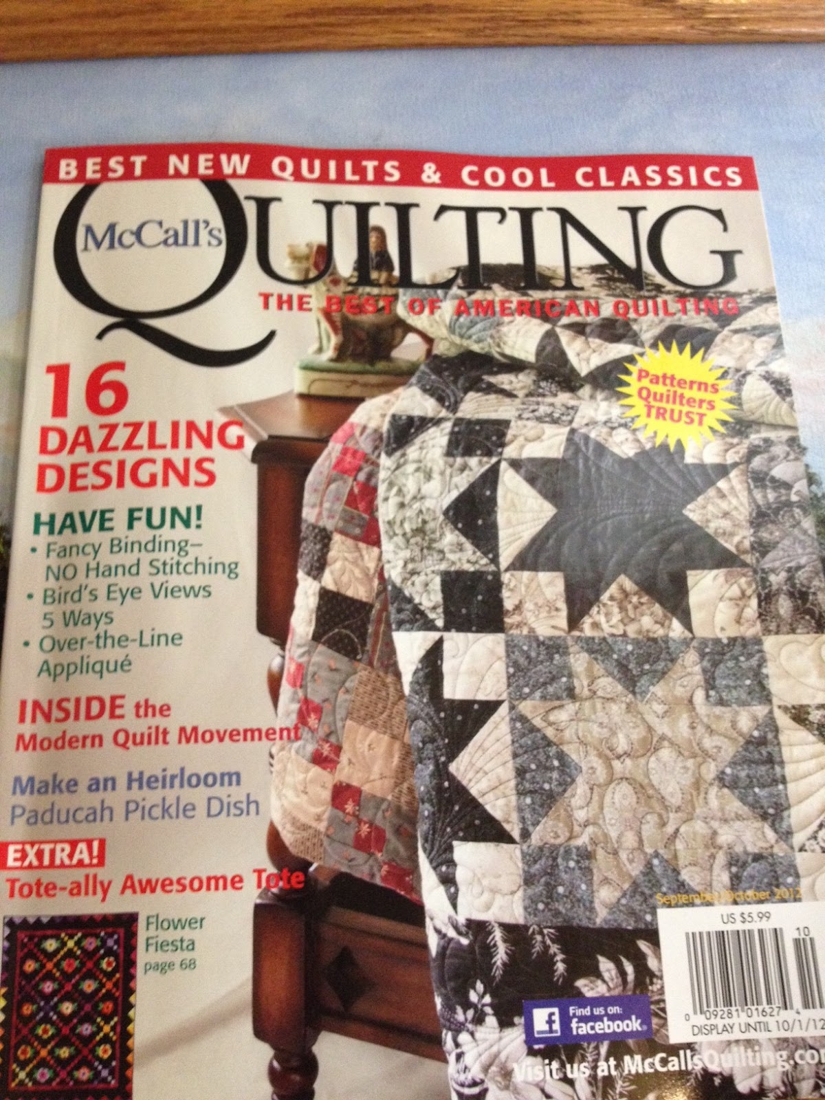 Sew And Tell Quilts McCalls Quilting Magazine Debut!