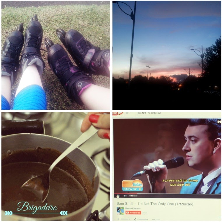 Patins, brigadeiro, Sam Smith