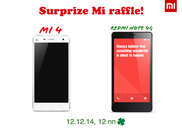 Xiaomi and Lazada Online Contests Mi and Redmi Note