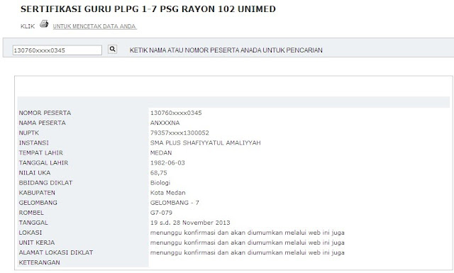 Pendidikan dan Latihan Profesi Guru (PLPG) 2013 PSG 102 Unimed