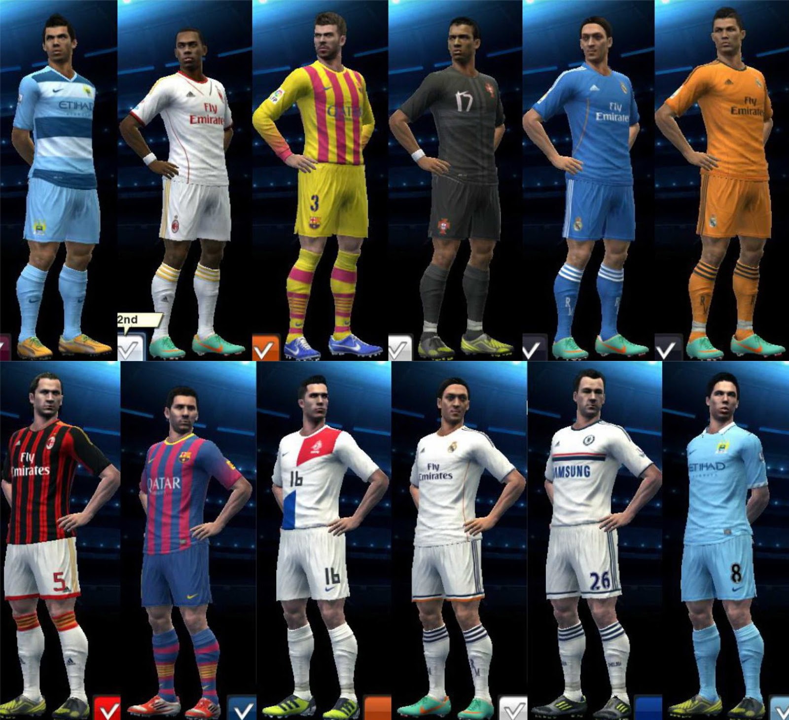 Kits 13-14 by Archi PES 2013