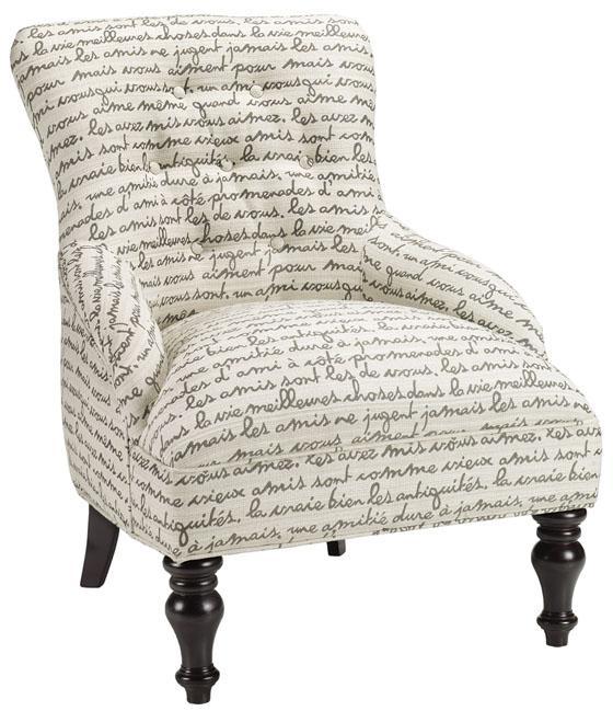Cozy carly chair with botanical print Cozy carly chair with botanical print
