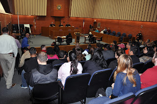 The 10th District Court of Appeals heard cases at Sam Houston State University.