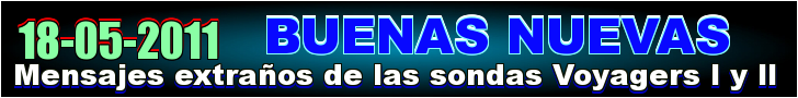 Mensajes extraños de las sondas Voyagers I y II