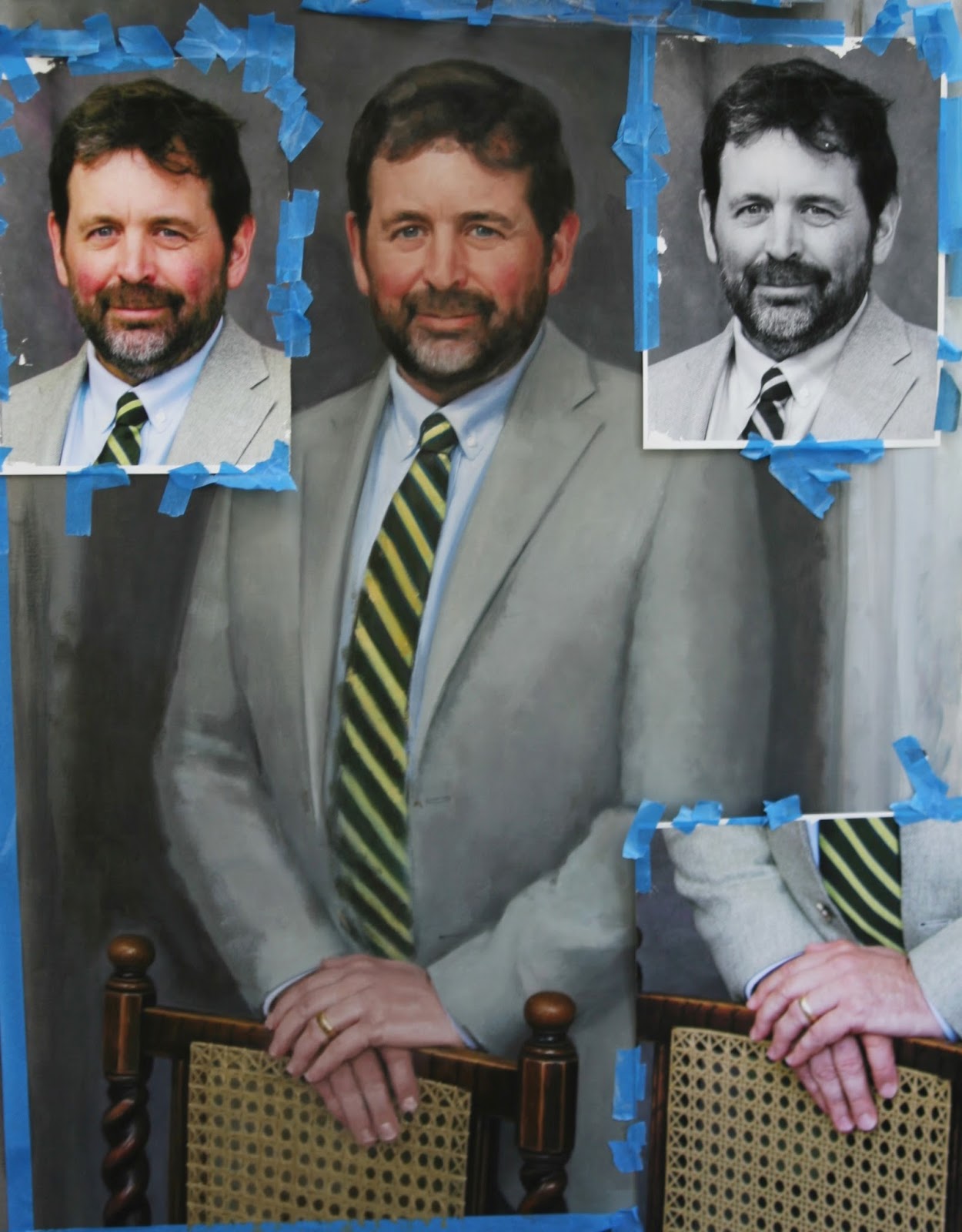 Susan Boone Durkee The Hotchkiss School A Honored Commission To Paint The Head Of School Dr Kevin Hicks