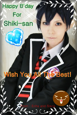 Happy B'day For Shiki ^o^