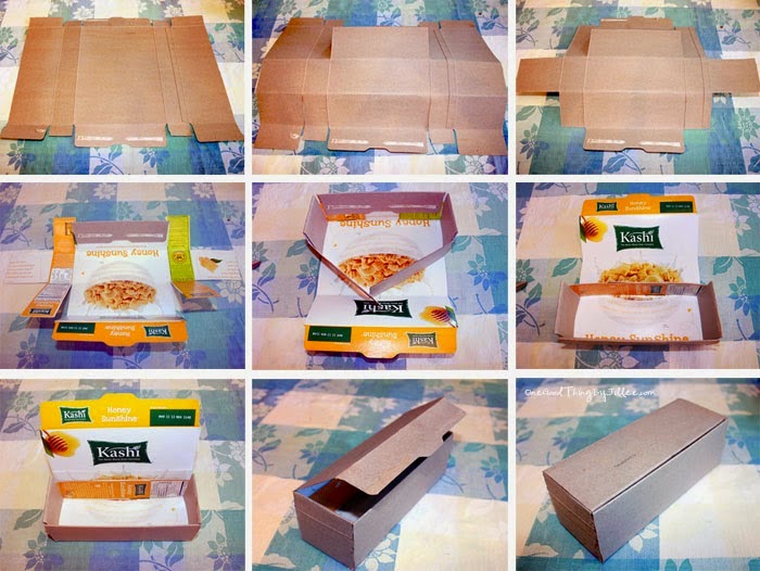 Simple Ideas for Recycling Cereal Boxes! Do it yourself ideas and