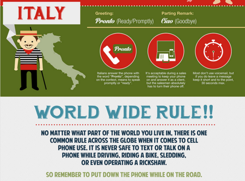 julie pennell cell phone etiquette around the world cellphone ettiquette flyers