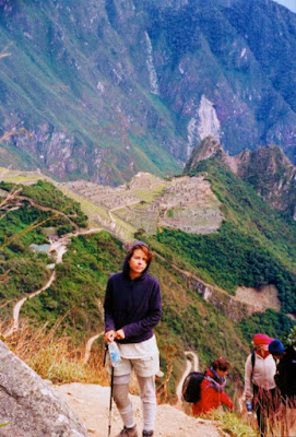 Shara from SKJTravel hiking the Inca Trail Shara hiking the Inca Trail