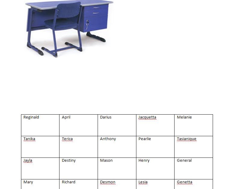Assignment 1 computer lab seating chart