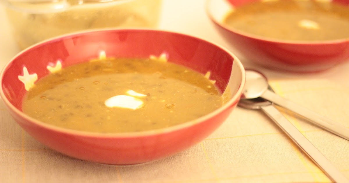 As Minhas Receitas: Sopa de Lentilhas e Frango com Especiarias