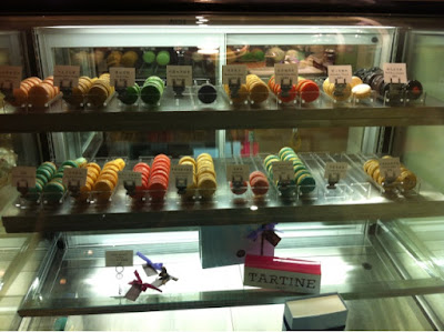 Taiwan Cafe: Colourful Macarons at Tartine Bakery, Zhongxiao Fuxing