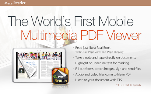 ezPDF Reader - Multimedia PDF Apk v2.5.0.2 Apps