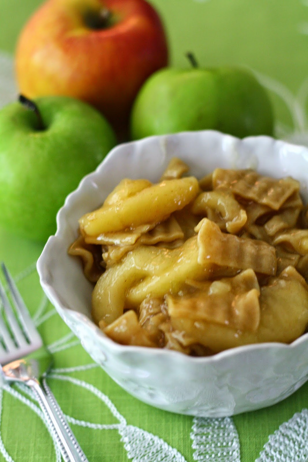 Making Mama's Kitchen Leftover Lasagna Apple Dumplings